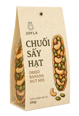 Chuối Sấy Hạt